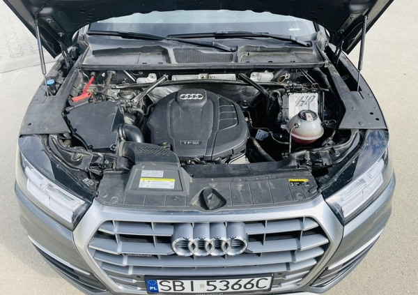 Audi Q5 cena 122800 przebieg: 65000, rok produkcji 2019 z Biała małe 667